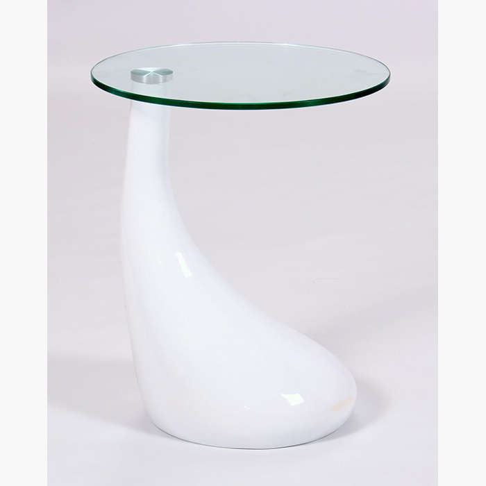Chilton Glass Top Lamp Table Available In Multiple Finishes - Click Image to Close